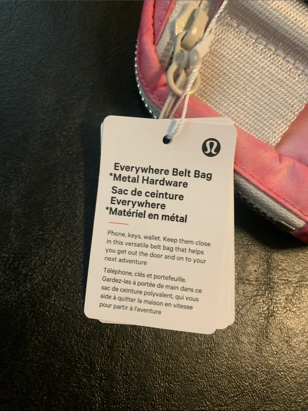 lululemon athletica Strawberry Smoothie Belt Bag, NWT